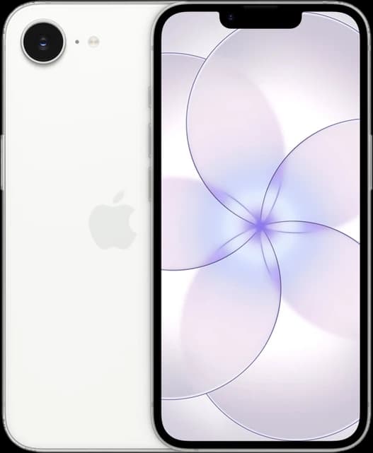 iPhone 17e, frente e verso